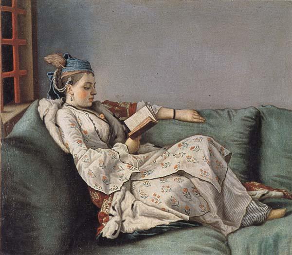 Jean-Etienne Liotard Morie-Adelaide of France Dressed in Turkish Costume France oil painting art